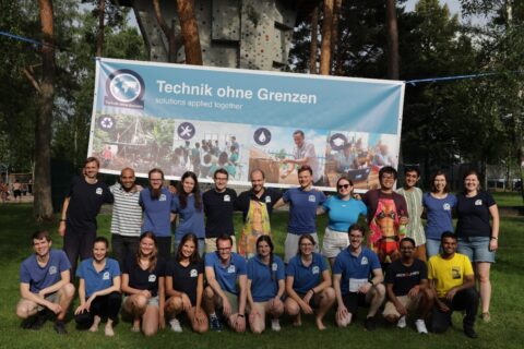 Impressionen vom Spendenlauf in Erlangen 2024 (Bild: Technik ohne Grenzen)